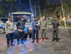 Sinergi Patroli Tiga Pilar Menteng Kawal Kawasan Taman Suropati, Menteng Tetap Aman Kondusif