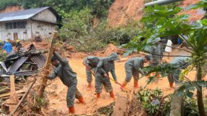 Polri Kerahkan 1.030 Personel Tangani 221 Kejadian Bencana di Sumatera Utara