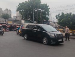 Polsek Kemayoran Turun Tangan, Arus Lalin Sore Tetap Lancar