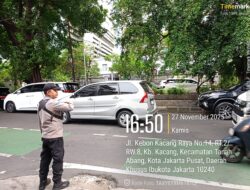 Lalu Lintas Lancar Sore Hari di Kebon Kacang Raya, Warga Terima Kasih