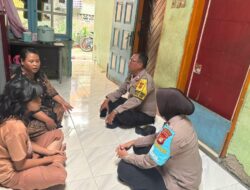 Kunjungan Humanis Bhabinkamtibmas ke Korban Kejahatan, Warga Diajak Tingkatkan Kewaspadaan
