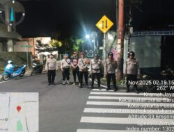 Patroli Cipta Kondisi, Polsek Johar Baru Intensifkan Antisipasi Guantibmas dan Potensi Tawuran di Waktu Dini Hari