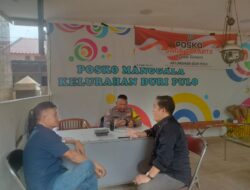 Bhabinkamtibmas Duri Pulo Sambang Posko Bersama, Ajak Warga Perkuat Keamanan Lingkungan
