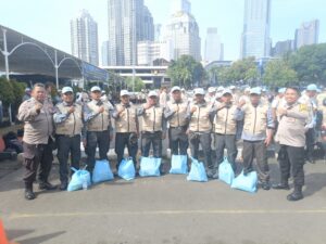 Apel PAM Swakarsa Jaga Jakarta, Sat Linmas Siap Kawal Nataru