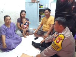 Bhabinkamtibmas Petamburan Bersama Ketua RT Sambangi Warga, Berikan Dukungan pada Korban KDRT