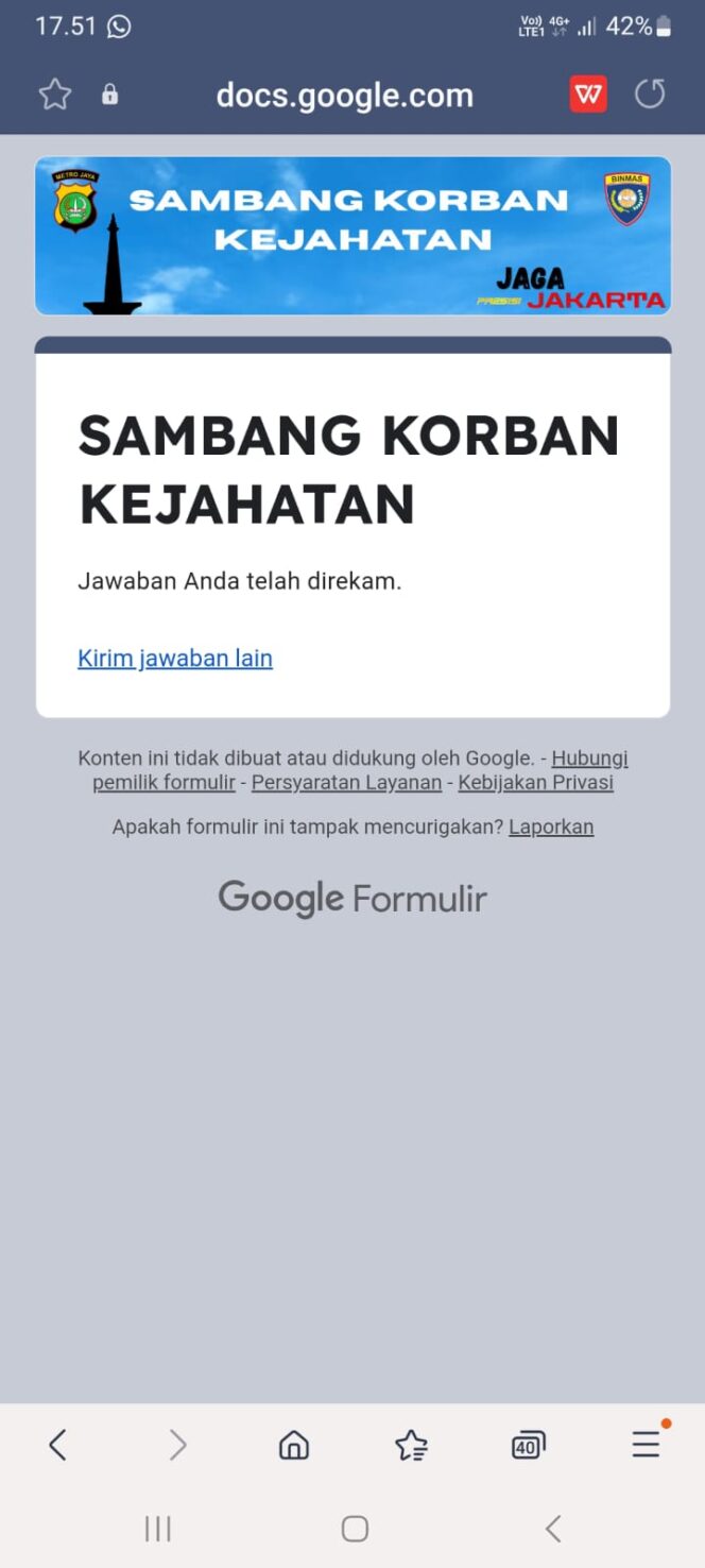 
					Bhabinkamtibmas Kebon Kacang Sambangi Warganya Korban Pencurian HP di Busway Simpang Lima Senen, Imbau Warga Lebih Waspada