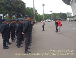 Apel Pelayanan Pertandingan Sepak Bola Persija Jakarta vs PSIM Jogjakarta di Stadion GBK