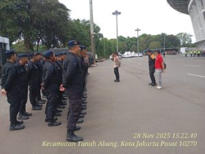 Apel Pelayanan Pertandingan Sepak Bola Persija Jakarta vs PSIM Jogjakarta di Stadion GBK