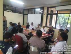 Cooling System dan Koordinasi Kamtibmas Bersama 3 Pilar Kelurahan Johar Baru