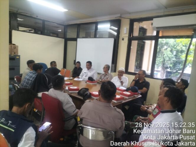 
					Cooling System dan Koordinasi Kamtibmas Bersama 3 Pilar Kelurahan Johar Baru