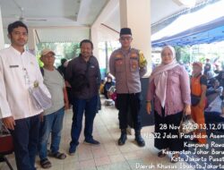 Monitoring Penyaluran BLT Kesra 2025 di Kampung Rawa, Polisi Pastikan Proses Berjalan Tertib dan Transparan