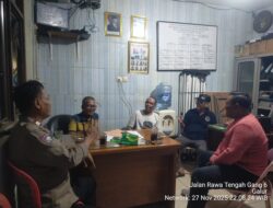Cegah Curas, Curanmor, dan Tawuran, Bhabinkamtibmas Galur Aktif Sambang Pos Kamling