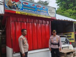 Polsek Johar Baru Pantau Auto Mart, Dorong Pelayanan Aman dan Tertib Bagi Ojol