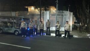 Patroli Tiga Pilar Menteng Sisir Teuku Umar, Menteng Aman, Jakarta Tenang