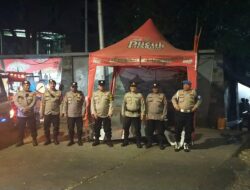 Tiga Pilar Kawal Menteng, Patroli Perbatasan Kwitang Kalipasir Antisipasi Gangguan Malam