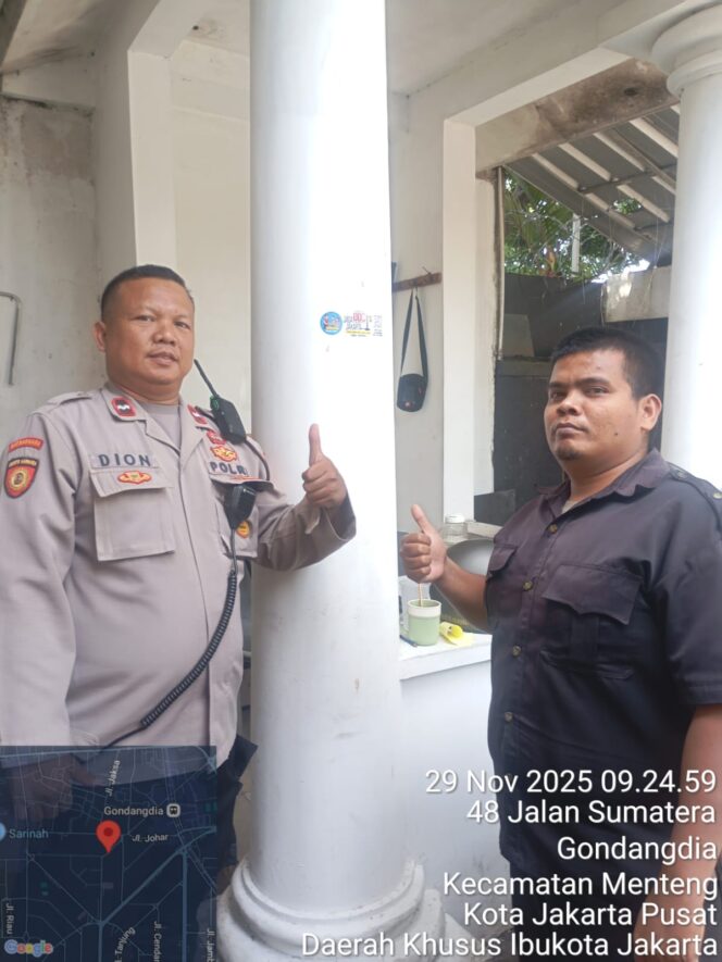 
					Barcode Kamtibmas, Polsek Menteng Perkuat Layanan Cepat Lewat Sentuhan Digital