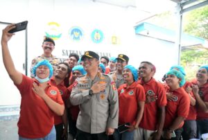 WAKAPOLRI TINJAU SPPG DI NTT, POLRI SIAP BANGUN 98 SPPG BARU DI WILAYAH 3T