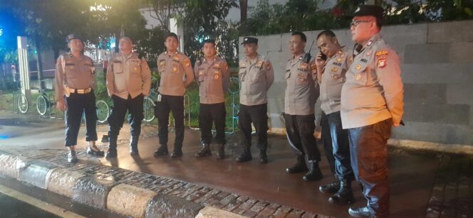 
					Patroli 3 Pilar Kawal Jalan Mh Thamrin, Simpang Sarinah Tetap Kondusif