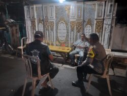 Bhabinkamtibmas Duri Pulo Perkuat Koordinasi dengan Satkamling 012 untuk Tingkatkan Keamanan Lingkungan