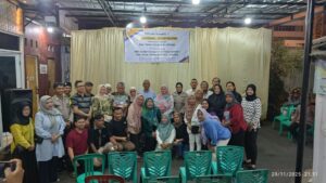 Acara Lepas Sambut Bhabinkamtibmas dan Kasipem Petojo Selatan, Warga RW 02 Perkuat Sinergi Keamanan Lingkungan