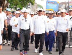 Kapolri Hadiri Jalan Santai PWI, Tekankan Pentingnya Sinergi dengan Pers