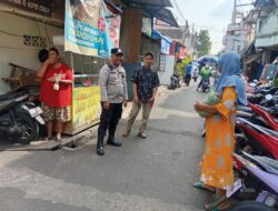 Patroli Humanis Bhabinkamtibmas Duri Pulo Dorong Warga Aktif Jaga Lingkungan