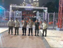 Patroli Tiga Pilar Kemayoran Amankan Bubaran Konser di JIExpo, Situasi Kondusif