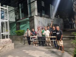 Bhabinkamtibmas Karet Tengsin Ajak Ketua RT, Ketua LMK, Staf RW Dan Petugas Satkamling Tingkatkan Kewaspadaan