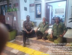 Patroli Dialogis dan Sambang ke Poskamling RW 06, Polsek Johar Baru Tingkatkan Keamanan Lingkungan