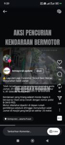 Curanmor Saat Sholat Jumat Terungkap, Dua Pelaku Ditangkap Unit Reskrim Polsek Kemayoran