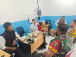 Sinergi Bhabinkamtibmas dan Babinsa Awasi Standar Kebersihan Dapur SPPG