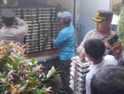 Distribusi Makan Bergizi Gratis Polri SDN Pekayon Jaya VII