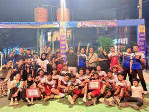 Kecamatan Kelapa Dua Raih Juara Pertama Turnamen Bola Voli Sektor Putra Dalam Bupati Cup 2025