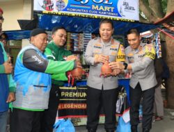 Sinergi Polri dan Ojol: Bakti Sosial Hingga Peresmian Ojol Mart di Bekasi