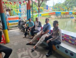 Bhabinkamtibmas Karet Tengsin Sambang Ketua RT 09/05, LMK dan Warga, Imbau Waspada Curanmor dan Tawuran