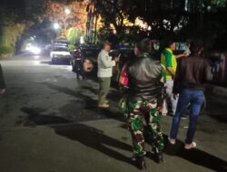 Patroli Siskamling Koramil 03/Tanjung Priuk, Kodim 0502/Jakarta Utara Bersama 3 Pilar dan Komponen Pendukung di wilayah Tanjung Priuk Jakarta Utara