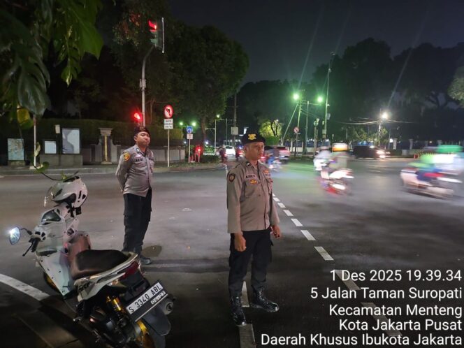 
					Patko 1041 Jaga Taman Suropati, Perketat Keamanan Malam di Jantung Menteng