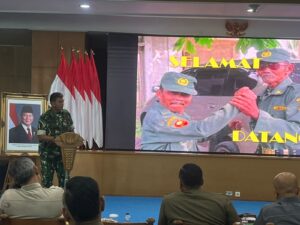 Kodim 0502/Jakarta Utara Hadiri Rakor Pemberdayaan Satlinmas Kota Administrasi Jakarta Utara Tahun 2025