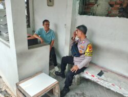 Sambang Bhabinkamtibmas Kartini Warga Didorong Aktif Jaga Lingkungan