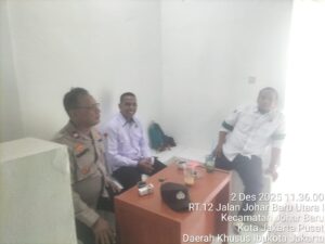 Bhabinkamtibmas Johar Baru Lakukan Sambang dan Cooling System di MTsN 09 Jakarta