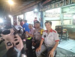 Door To Door dan Cooling System, Bhabinkamtibmas Johar Baru Sambangi Warga RW 01