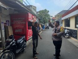 Patroli dan Sambang Warga di Pemukiman Petamburan, Polri Berikan Rasa Aman dan Nyaman