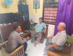 Bhabinkamtibmas dan Lurah Sambangi Ketua RT 05/06, Tokoh Masyarakat dan Warga Bendungan Hilir