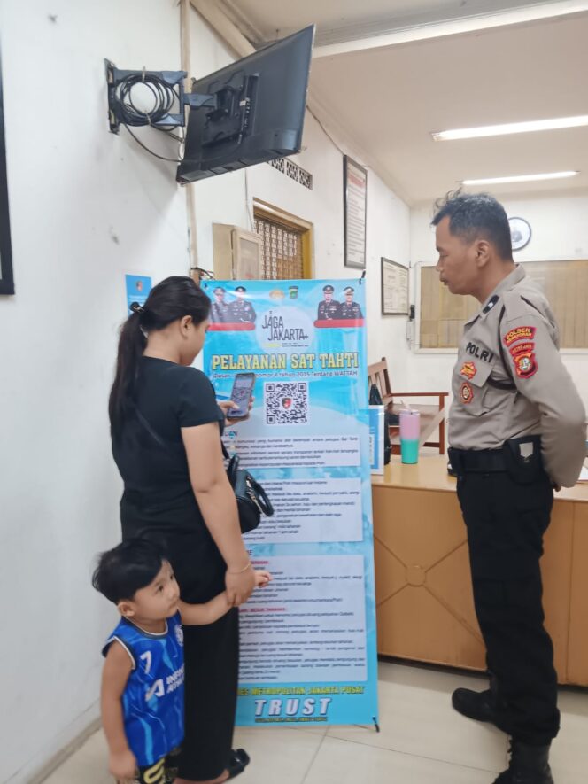 
					Polsek Kemayoran Terapkan Barcode Survei Pelayanan di Penjagaan Tahanan