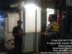 Bhabinkamtibmas Kebon Kelapa Sambangi Pos Kamling, Perkuat Sinergi Jaga Keamanan Lingkungan