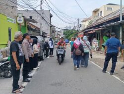 Tiga Pilar Kwitang Gelar “Rabu Tertib” Tertibkan Parkir Liar dan Bangunan Mengganggu