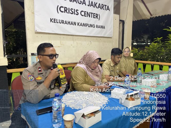 
					3 Pilar Kampung Rawa Koordinasi Kesiapan Pengamanan Natal dan Tahun Baru 2026