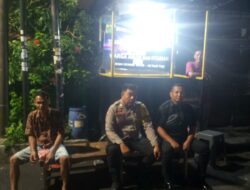Patroli Malam di RW 05, Polisi Awasi Lingkungan Cegah Kejahatan