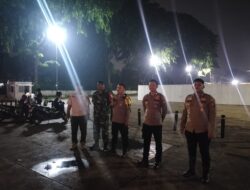 Patroli Tiga Pilar Sawah Besar Cegah Kejahatan Jalanan Jelang Malam Hari