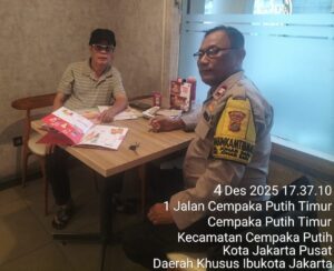 Empati dan Kepedulian, Polisi Johar Baru Sambangi Korban Kejahatan di Lingkungan Warga